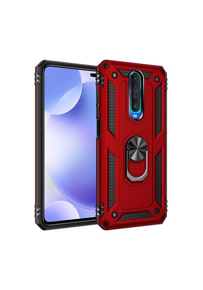 Xiaomi Redmi K30 Kılıf Zore Vega Kapak Mavi