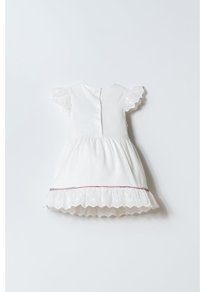 U.s. Polo Assn. Kız Bebek Beyaz Elbise 5274-50082 Beyaz