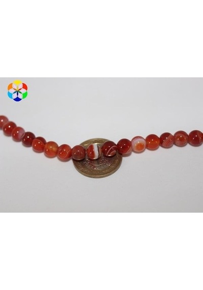 Akik Taşı Dizi 8Mm (14235)