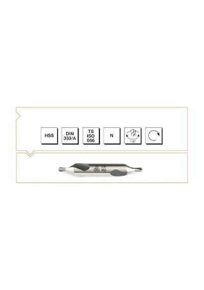 Makina Takım 1.25 Mm Punta Matkabı Hss Dın 333/A