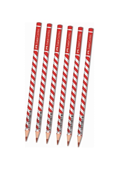 Faber-Castell Kırmızı Başlık Kalemi Candyroll 6 Adet