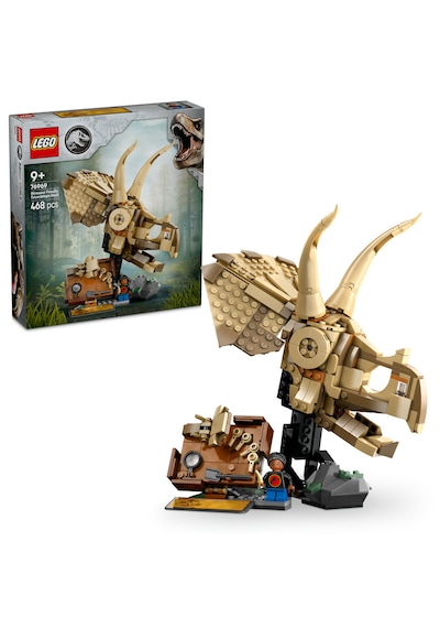 LEGO® Jurassic World Dinozor Fosilleri: Triceratops Kafatası 76969 -9 Yaş ve Üzeri Çocuklar için Yaratıcı Oyuncak Dinozor Yapım Seti(468P)
