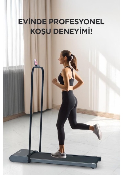 Torima VEP-1002 Ayarlanabilir Bluetoothlu Uzaktan Kumandalı Katlanabilir Yürüme Ve Koşu Bandı