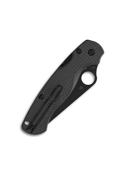 Spyderco Para Military 2 Lightweight Black Blade Plainedge Kamp Çakısı Siyah