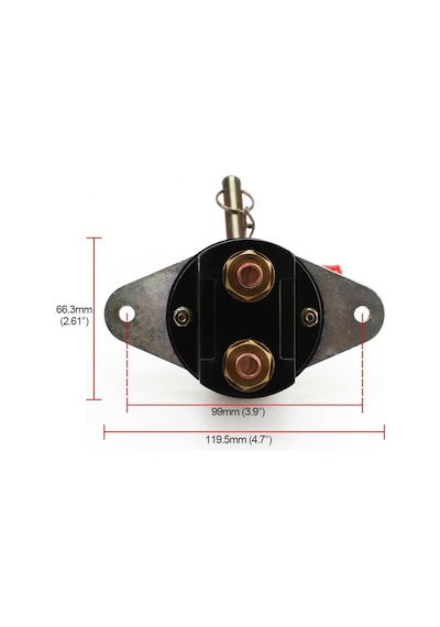 Aksa 06-001 Tır Devre Kesici 24 Volt Büyük
