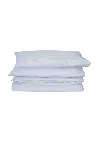 Komfort Home Çift Kişilik Çizgili Pamuk Saten Nevresim Seti / Açı
