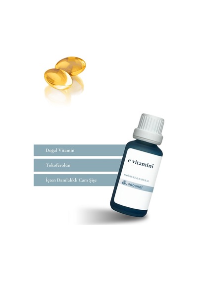 Sabunal E Vitamini 30 ML - Saç ve Cilt Bakımı İçin - Doğal Vitamin