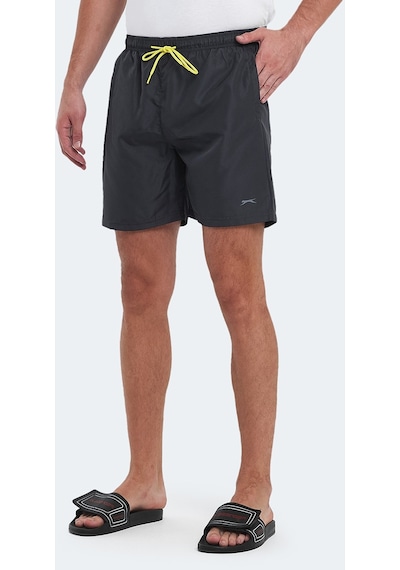 Slazenger RENO Erkek Cepli Deniz Şortu Koyu Gri Mayo