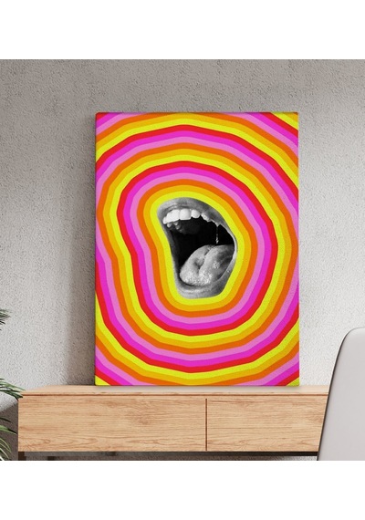 Bk Gift Fantastic Tasarımlı Kanvas Tablo-31 50x70cm Ev Dekorasyonu, Ev Hediyesi Bitmeyencom29954 Bk Gift