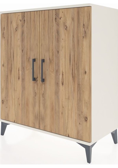 Hyperion Şifonyer Tek Raflı 3 Çekmeceli 2 Kapaklı 88x44x106 Aytaşı-çam Aytası