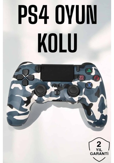 Ps4 Oyun Kolu Kamuflaj Desenli Joystick Mh-hs1713-7229 Çok Renkli