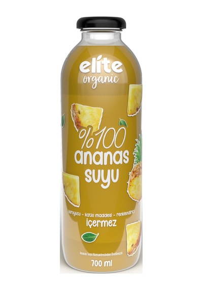 Elite %100 Ananas Suyu 700 Ml