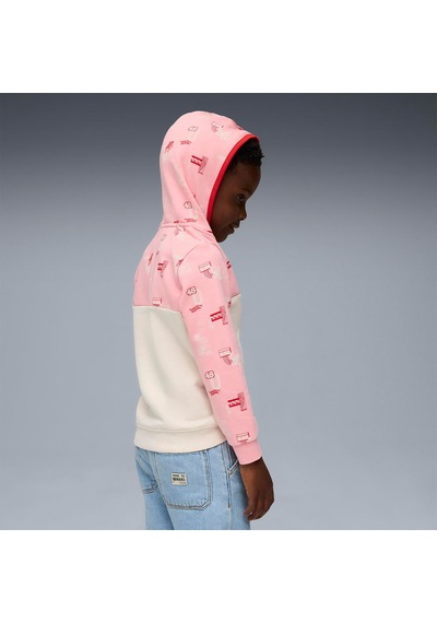 Puma Little Runners Half-zip Çocuk Bisiklet Yaka Sweatshirt Çok Renkli