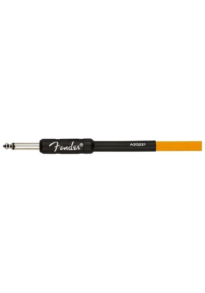 Fender Professional Fosforlu Turuncu 5m Enstrüman Kablosu