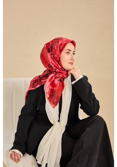 Silk Home Twill İpek Eşarp 11512-20 Mavi