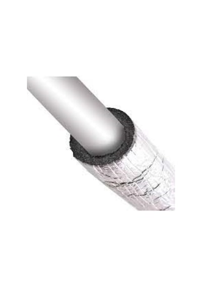 Ygt Ambalaj 2 Metre 22/10 Mm Alüminyum Folyolu İzole Boru Kılıfı