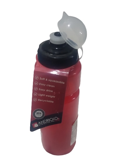 Andriolo 700 Ml Bisiklet Suluk Matara. Kırmızı. Kırmızı