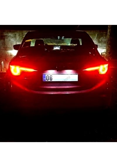 Fardoktoru Mazda 3 Led Plaka Aydınlatma Ampulü T10 W5W