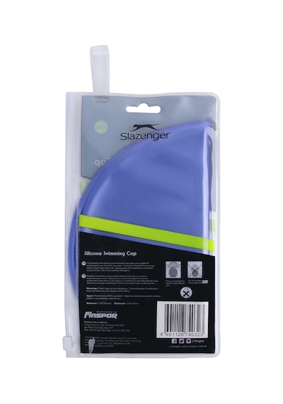 Slazenger Sn00 PVC Zipper Bag Unisex  Açık Mavi Bone