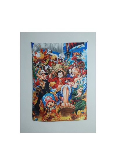 Anime - One Piece- Gemiden İniş Tasarım Duvar Halısı