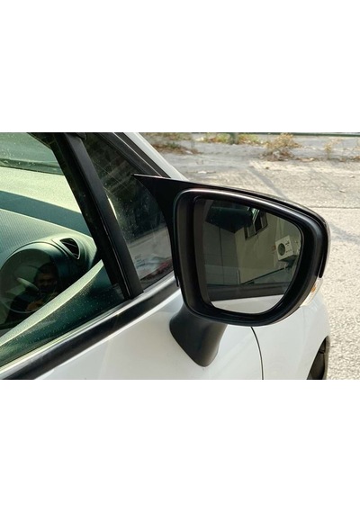Renault Clio 4 Batman Yarasa Ayna Kapağı Piano Black / 2012-2019