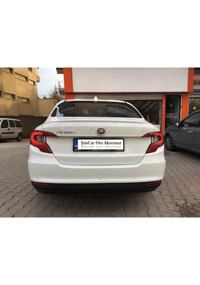 Fiat Egea Bagaj Üstü Slim Spoiler Parlak Beyaz
