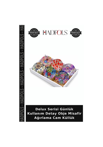 Delux Serisi Günlük Kullanım Detay Obje Misafir Ağırlama Cam Küllük