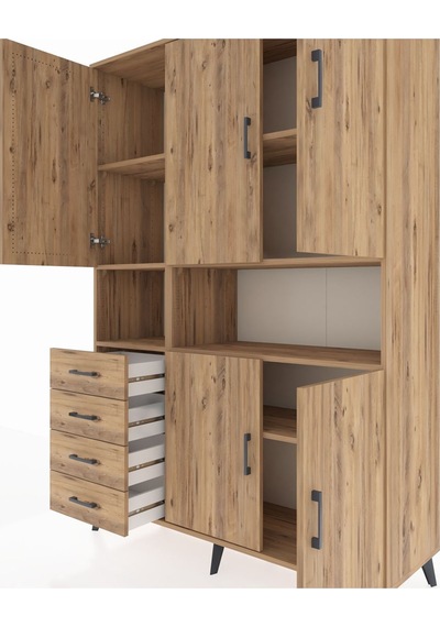 Hyperion Dolap 7 Raflı 4 Çekmeceli 5 Kapaklı 132x44x195 Çam-çam/çam Atlas Çam/atlas Çam Hyperion Dolap 7 Raflı 4 Çekmeceli 5 Kapaklı 132x44x195 Çam-çam/çam Atlas Çam/atlas Çam