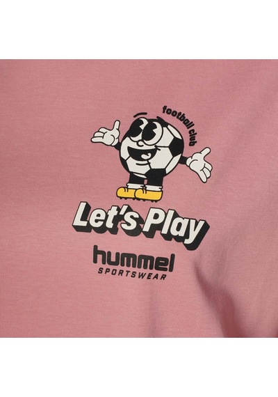 Hummel Kadın Kısa Kol T-shırt Mürdüm
