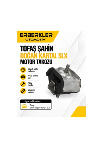Tofaş Şahin, Doğan, Kartal Slx Motor Takozu - Erb342