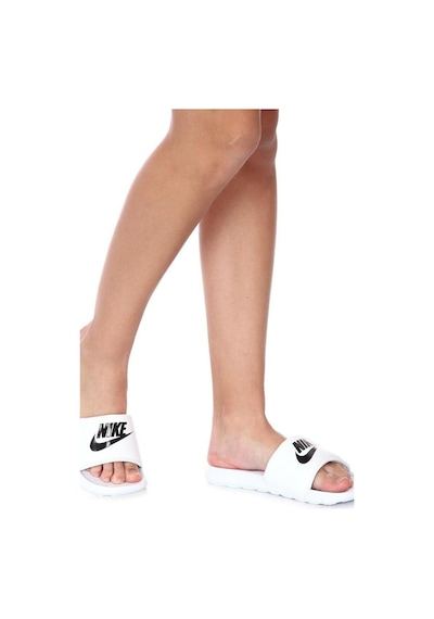 Nike Victori One Slide Womens Sandals Kadın Günlük Terlik Beyaz Beyaz