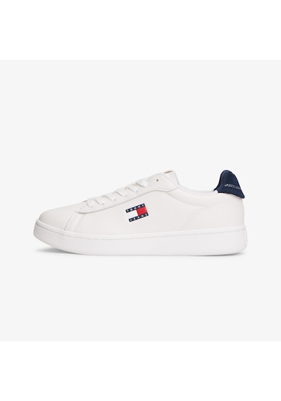 Tommy Hilfiger Archive' 98 Kadın Beyaz Spor Ayakkabı En0en02815 Mavi