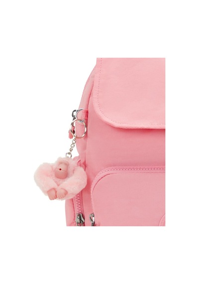 Kipling City Zip S Küçük Boy Sırt Çantası Pembe