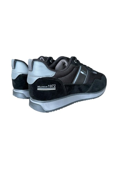 Erkek Günllük Sneaker Spor Ayakkabıbı Siyah - Füme-siyah - Füme Siyah - Füme