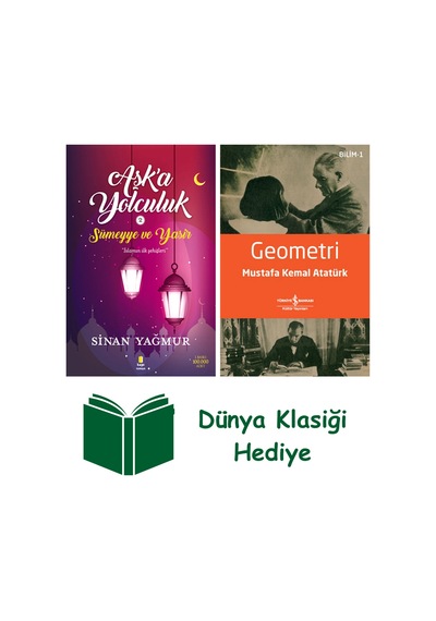 Aşk'a Yolculuk 2 + Geometri + Dünya Klasiği Hediye