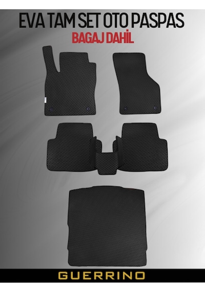 Ford-connect- 2002-2013 İçin Eva Ful Paspas Takımı Metal Topukluk Hariç
