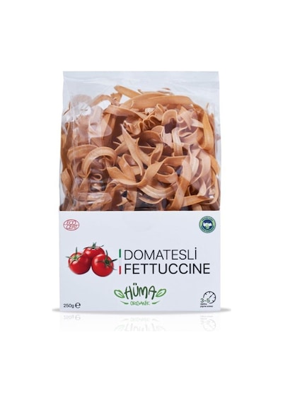 Hüma Organik Domatesli Fettucine Makarna 250 G