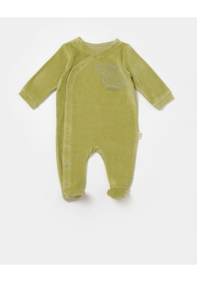 BabyCosy Organik Kadife Patikli Tulum Csyk6038 001