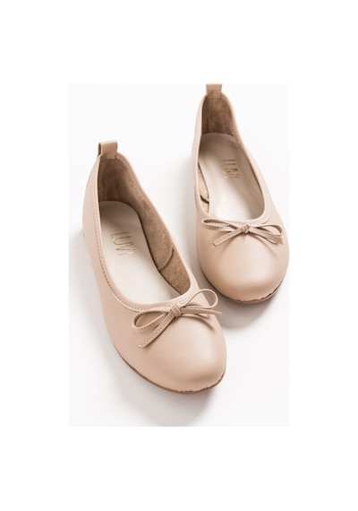 Luvishoes 01 Biskuvi Cilt Kadın Babet Koyu Bej