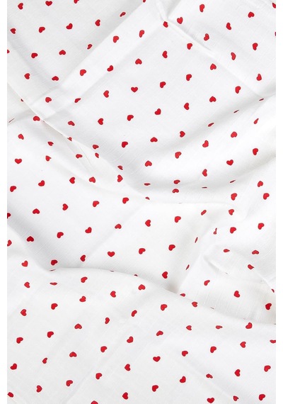 Tr %100 Organik Pamuk Yenidoğan Bebek Müslin Örtü Battaniye 80x90 CM