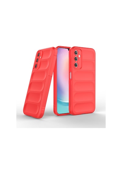 Samsung Galaxy Uyumlu A25 Kılıf Optimum Lens Çerçeveli Silikon Kapak