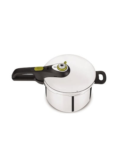 Tefal Secure 5 Neo 6 L Düdüklü Tencere Gümüş - Siyah