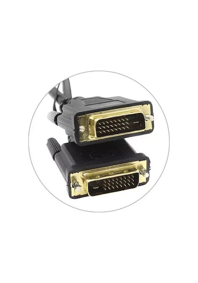 DVI-D 24+1 kablo dvı 24+1 pin erkek erkek kablo 10m
