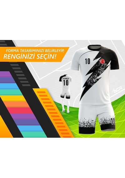 Acr Giyim Kişiye Özel Futbol Forması - Dizayn : Şimşek