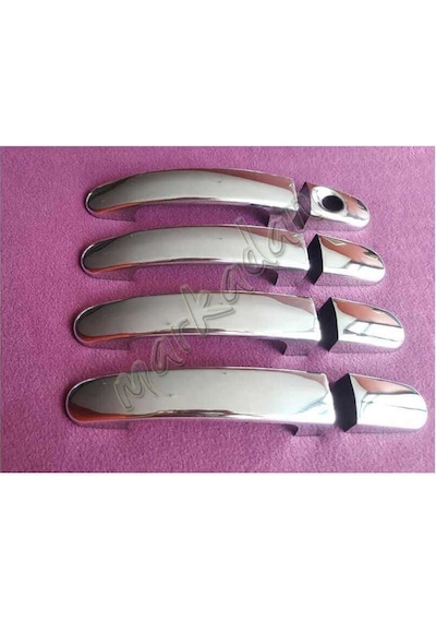 Woc Chrome Ford C-Max Krom Kapı Kolu 2003-2010 4 Kapı Paslanmaz Ç
