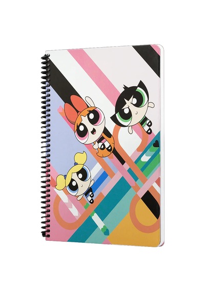 Mabbels Spiralli Defter The Powerpuff Girls Pembe 80 Yp 17x24 Dft-388470 Çok Renkli