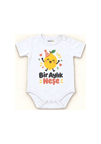 Babylimon Bir Aylık Neşe Beyaz Kısa Kollu Çıtçıtlı Bebek Zıbını Beyaz - Bir Aylık Neşe - 928161925 Beyaz - Bir Aylık Neşe Babylimon Bir Aylık Neşe Beyaz Kısa Kollu Çıtçıtlı Bebek Zıbını Beyaz - Bir Aylık Neşe - 928161925 Beyaz - Bir Aylık Neşe