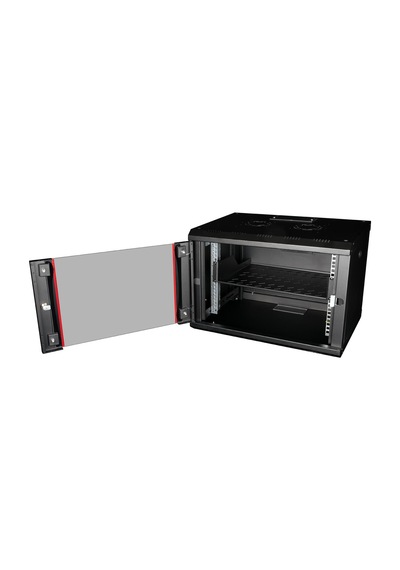 Lande 2u Sabit Raf 19'' Rack Uyumlu 350 Mm Derinlik 15 Kg Taşıma Kapasitesi Siyah Ral 9005
