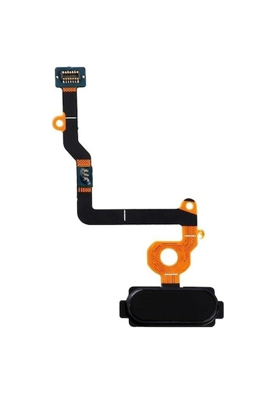 Samsung Galaxy Uyumlu C5 Pro Sm- C5010 Home Tuşu Filmi Süper Kalite Siyah
