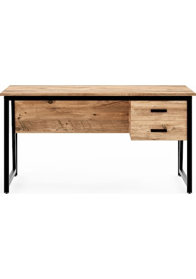 Ms2c Çalışma Masası, Ofis Masası - 70x140 Cm - Çam Ms2c - Çam